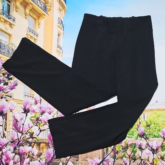 Joseph Ribkoff Pants - Joseph Ribkoff Black High-Waisted Pull on Pants Size 6